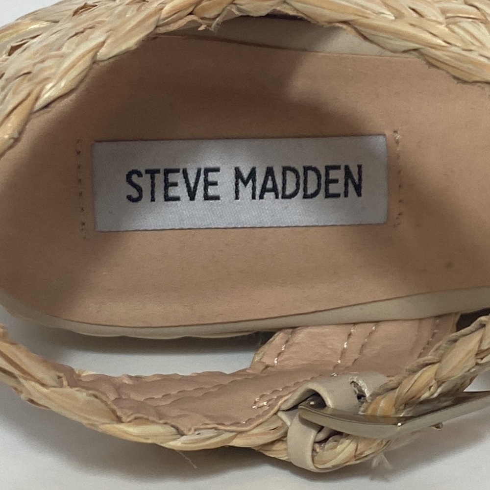 Steve Madden Platform Open Toe Sandals 10M - Picture 9 of 9
